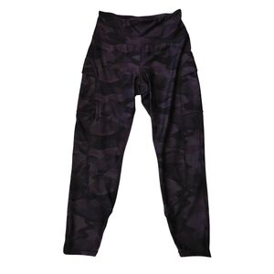 Joe Fresh Black Camouflage Leggings